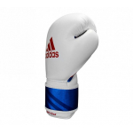 Перчатки боксерские Adidas SPEED PRO, цвет бело-сине-красный